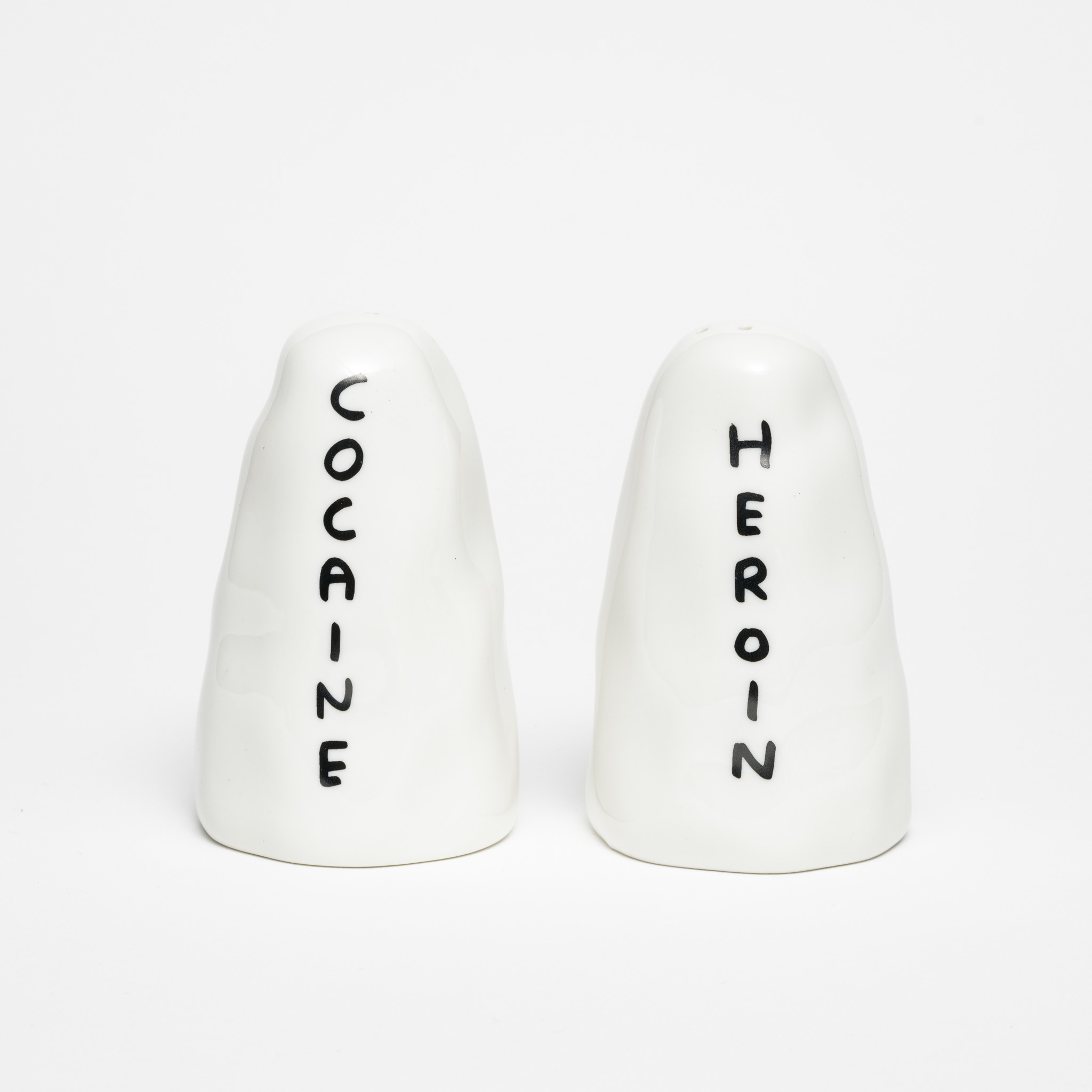 Shakers - Cocaine and Heroin x David Shrigley SOLD OUT